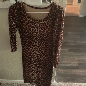 Leopard dress